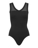 Sort balletdragt med mesh fra Intermezzo