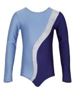 Gymnastikdragt i smukke blå farver fra Stræk & Bøj 