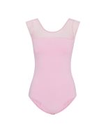 Balletdragt med smuk ryg og mesh