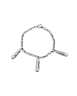 Ballet armbånd i sølv