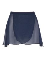 Blåt chiffonskørt fra Intermezzo