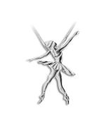 Ballerina halskæde i sterling sølv 