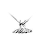 Sølv halskæde med tutu