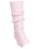 Lyserøde ballet benvarmere med sten til børn. 
Lyserøde ankelbenvarmere fra Intermezzo.