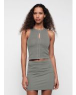 Tanktop i grøn til kvinder