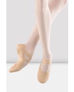 Balletsko i canvas og med splitsål