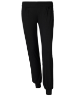 Viscose bukser i sort fra Stræk & Bøj's egen kollektion. 