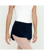 Bullet pointe skørt i marineblå