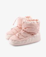 Warm up booties i lyserød