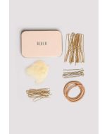 Hårkit til opsætning af knold i blod fra Bloch. 
Sæt knold til ballet med hårnet og hårnåle fra Bloch.