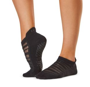 Ankelsokker med dupper i sort