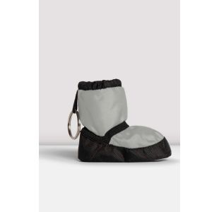 Lysegrå nøglering med warm-up bootie